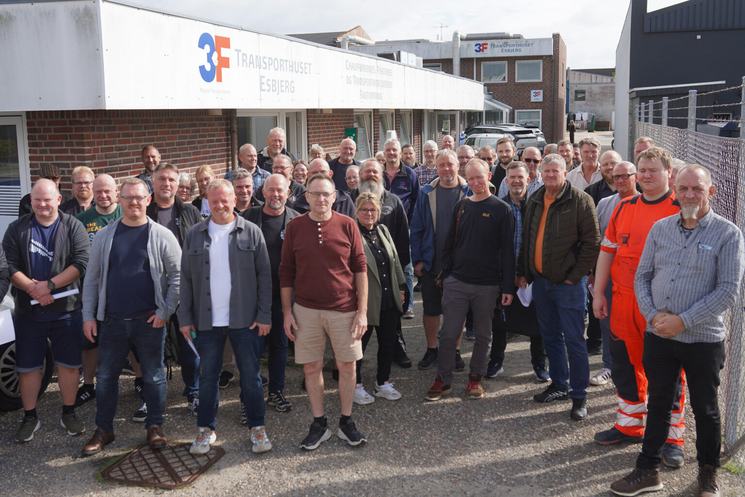 Mødedeltagerne hos 3F Esbjerg den 14. september